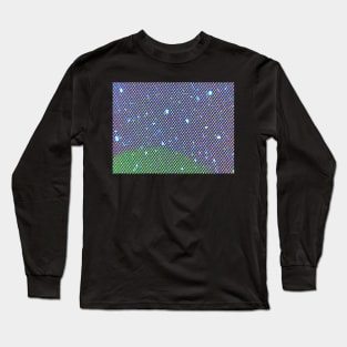 Macro Broken pixels Long Sleeve T-Shirt